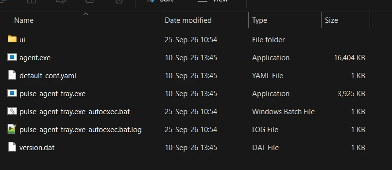 Установка агента HashCore Pulse в Windows